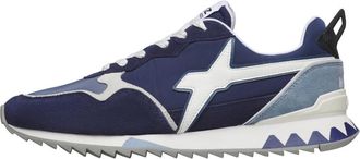 W6YZ Jet-M Sneakers - Heren - Sneakers - Blauw - 45 EU - Su&egrave;de - Schoenen