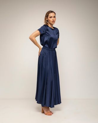 Tantra Lange uitlopende rok met elastische taille