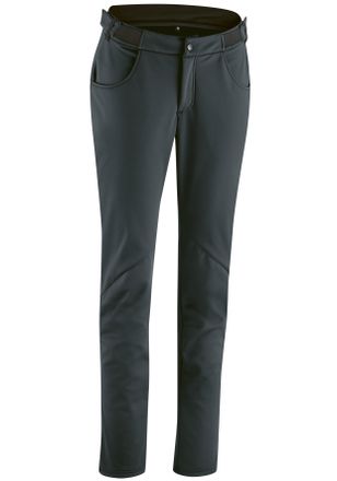 Gonso Fahrradhose GONSO FLORALETT 2, Damen, Gr. 36, Normalgr&ouml;ssen, grau (anthrazit), 100% Polyester, Hosen Fahrradhose, Maximaler Komfort durch angeraute In