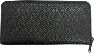 Saint Laurent Pre-owned Long wallet (bi-fold) - Heren - Vintage Accessoires - Zwart - ONE Size - Vintage