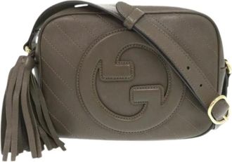 Gucci Pre-owned Cross Body Bags, female, Brown, Size: ONE SIZE Pre-owned Cross Body Bag