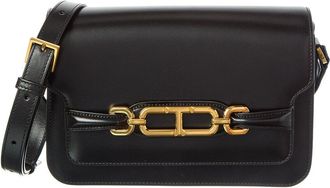 Tom Ford Logo Small Leather Shoulder Bag