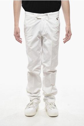 Corneliani Cotton Chino Trousers with Belt Loops size 46