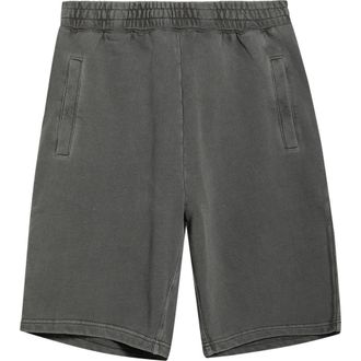 Carhartt Work in Progress Nelson Cotton Sweat Shorts in Black (Garment Dyed) at Nordstrom, Size X-Large