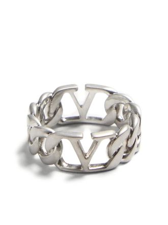 Valentino Garavani VLogo Signature ring - Silver
