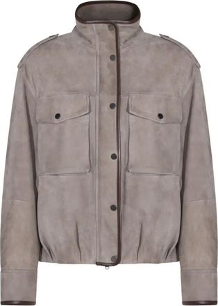 Brunello Cucinelli Leather Jacket