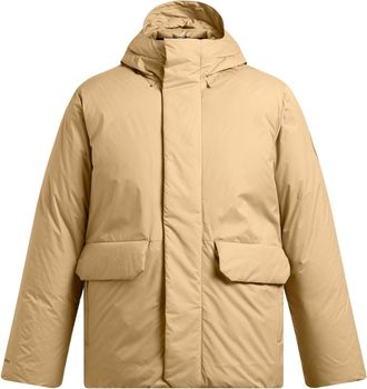 Under Armour Mens Limitless Down Ss Jacket Puffer Brown L