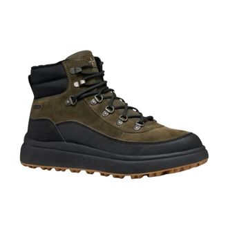 Geox U Granito + Grip Ankle Boots - male - Geox - Lace-up Boots - Green - 10 UK - Shoes