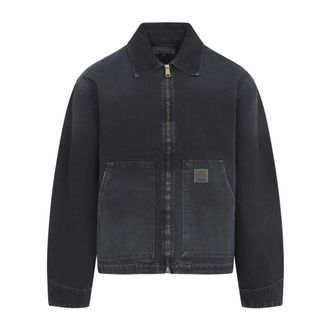 Carhartt Work in Progress Arcan Werkjas - Heren - Spijkerjassen - Zwart - M - Katoen - Jassen