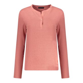 North Sails Long Sleeve Tops, female, Pink, Size: L Round-neck Knitwear