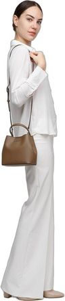Michael Kors Womens Crossbody Bag Driftwood 88.coated Canvas Polyester Crossbody-bags
