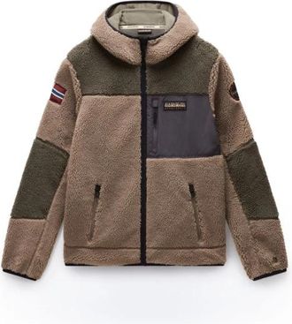 Napapijri Fleece Jassen - Heren - Fleece jassen - Veelkleurig - 3XL - Fitness