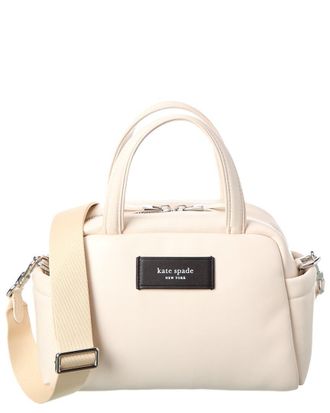Kate Spade New York Kate Spade New York Puffed Smooth Leather Satchel