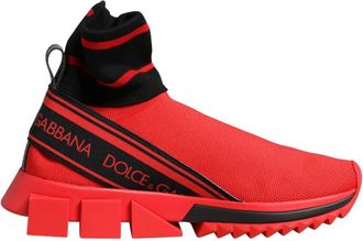 Dolce & Gabbana Sneakers, female, Red, Size: 5 US Sorrento Sneakers