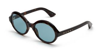 Marni Nozea Dark Havana Z6Z Mens Sunglasses Tortoiseshell Size 55