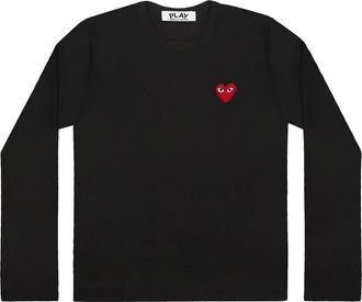 Comme Des Gar&ccedil;ons Hombre, Camisetas, Negro, Talla: XL