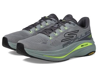 Skechers Max Cushioning Propulsion Mens Shoes Gray/Multi : 10.5 D - Medium, Rubber