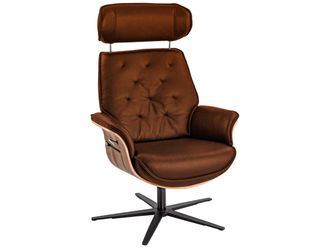 Schubiger M&ouml;bel Relaxer Curacao Nussbaum Basic