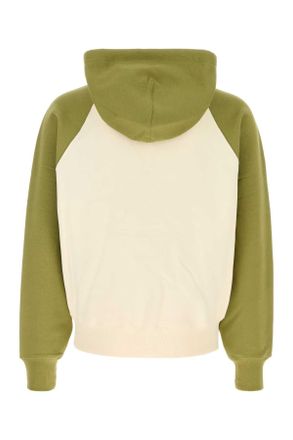 Ami Usw782747 A041 Blanccremematcha Exterior: Cotton Felpe Sweater