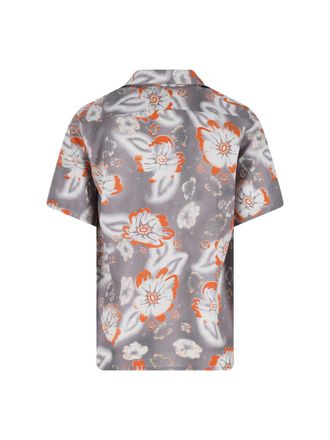 Paul Smith Mens Shirts Grey Lyocell