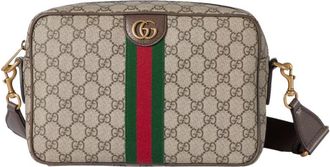 Gucci Beige Ophidia Medium Crossbody Bag