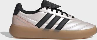 adidas Sneaker ADIDAS SPORTSWEAR BARREDA MUNDIAL, Damen, Gr. 38,5, sandy pink metallic, core schwarz, blush pink, Leder, Schuhe Sneaker