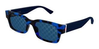 Gucci GG2084S 004 Mens Sunglasses Tortoiseshell Size 52 - Free RX Lenses - Free RX Lenses