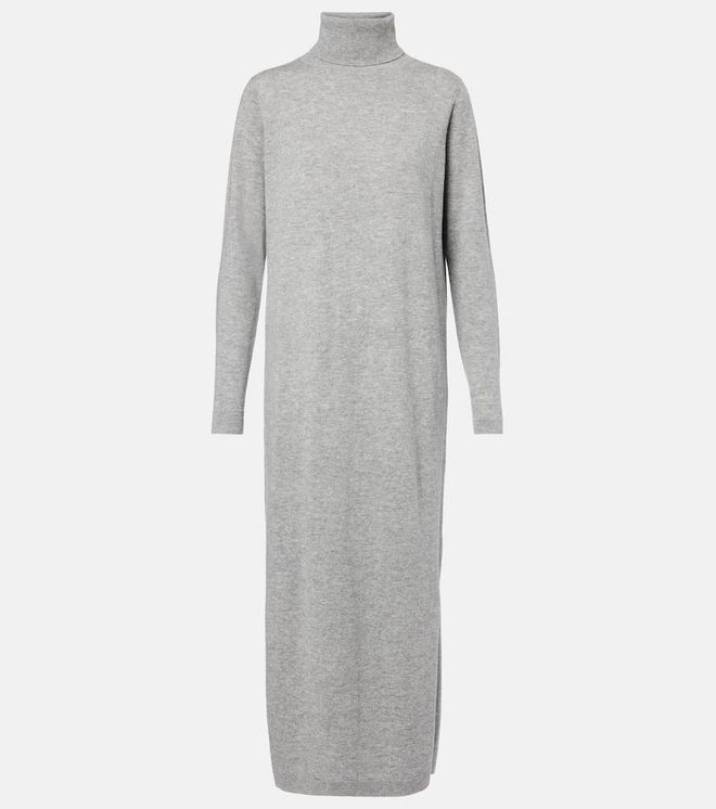 Wool and cashmere sweater dress