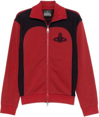 Vivienne Westwood Alien Orb-embroidered Panelled Sweatshirt