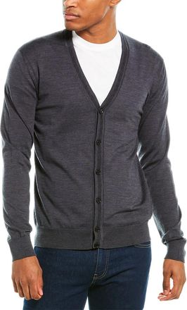 Versace Wool V-Neck Cardigan