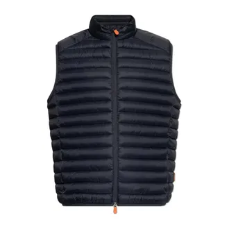 Save The Duck Vests, male, Blue, Size: S Insulated vest Adam