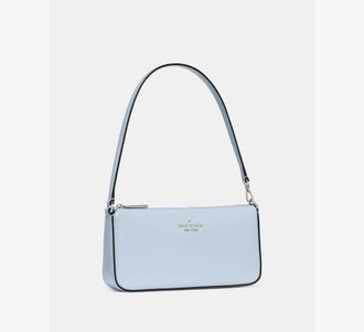 Kate Spade New York Womens Gemini Mini Bag in Blue | Leather Animations