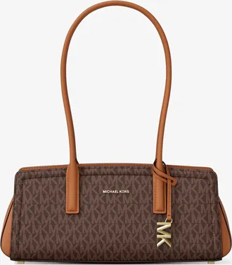 Michael Kors Laila Small Signature Logo Shoulder Bag