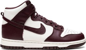 Nike Dunk High Burgundy Crush sneakers - women - Leather - 10.5 - White