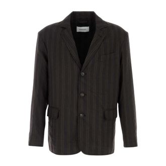 Ferragamo Expressonewnavy Blazer - male - Ferragamo - Blazers - Black - M - Suits