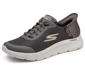 Skechers Mens Free Slip-ins Go Walk Flex-Hands Up Sneaker, Brown, 10 UK