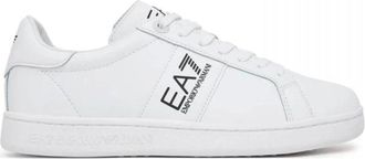 Emporio Armani Emporio Armani Ea7, Schoenen, Heren, Wit, 44 EU, Leer, Klassieke Sneakers