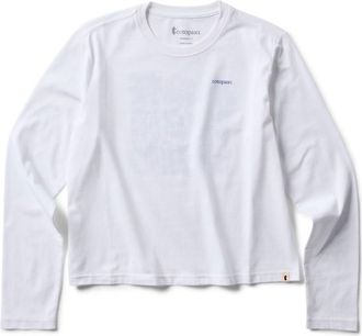 Cotopaxi Flower Patch Long-Sleeve T-Shirt Longsleeve f&uuml;r Damen | wei&szlig;