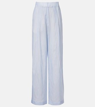 Dries Van Noten Striped wide-leg pants