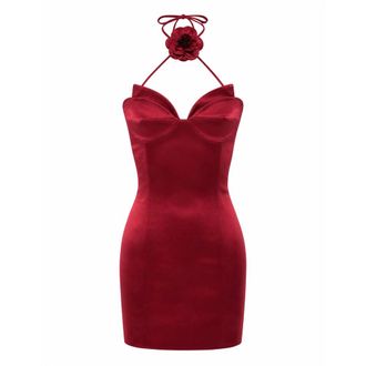Philipp Plein Donna, Abiti, Rosso, L, new