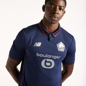 New Balance Uomo LOSC Lille 26/27 Third Short Sleeve Jersey, Poliestere, Taglia L