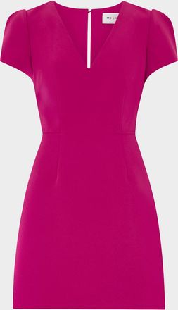 Milly Atalie A-Line Cady Mini Dress
