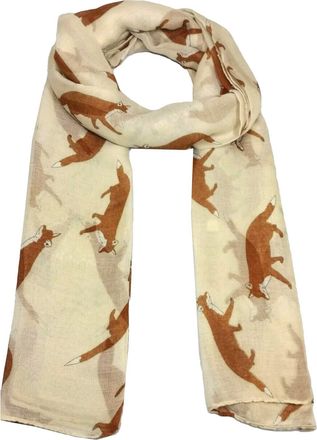 World of Shawls New Ladies Womens Celebrity Style Long Scarf Scarves Maxi Sarong (Fox Beige)