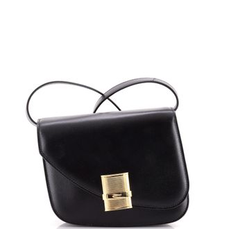 Ferragamo Fiamma Crossbody Bag Leather Small