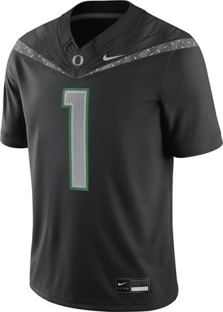 Nike Oregon Ducks Nike Mens Dri-FIT College Game Jersey in Black | CLEVGRJNC2FORE-ORE