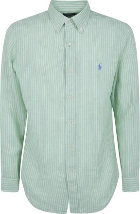 Ralph Lauren Long Sleeves Sport Stripes Shirt