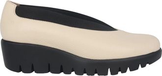 Wonders Stijlvolle damesloafer - Off White - Dames - Sleehakken - Beige - 39 EU - Leer - Schoenen
