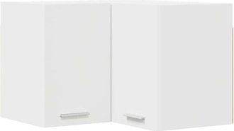 vidaXL Hanging Cabinet Riga White 57 x 57 x 40 cm Engineered Wood vidaXL