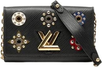 Louis Vuitton Vintage, unisex, Zwart, ONE Size, Pre-owned Chain Wallet