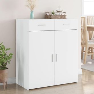 Berkfield Home Sideboard White 80x42.5x93 cm Engineered Wood